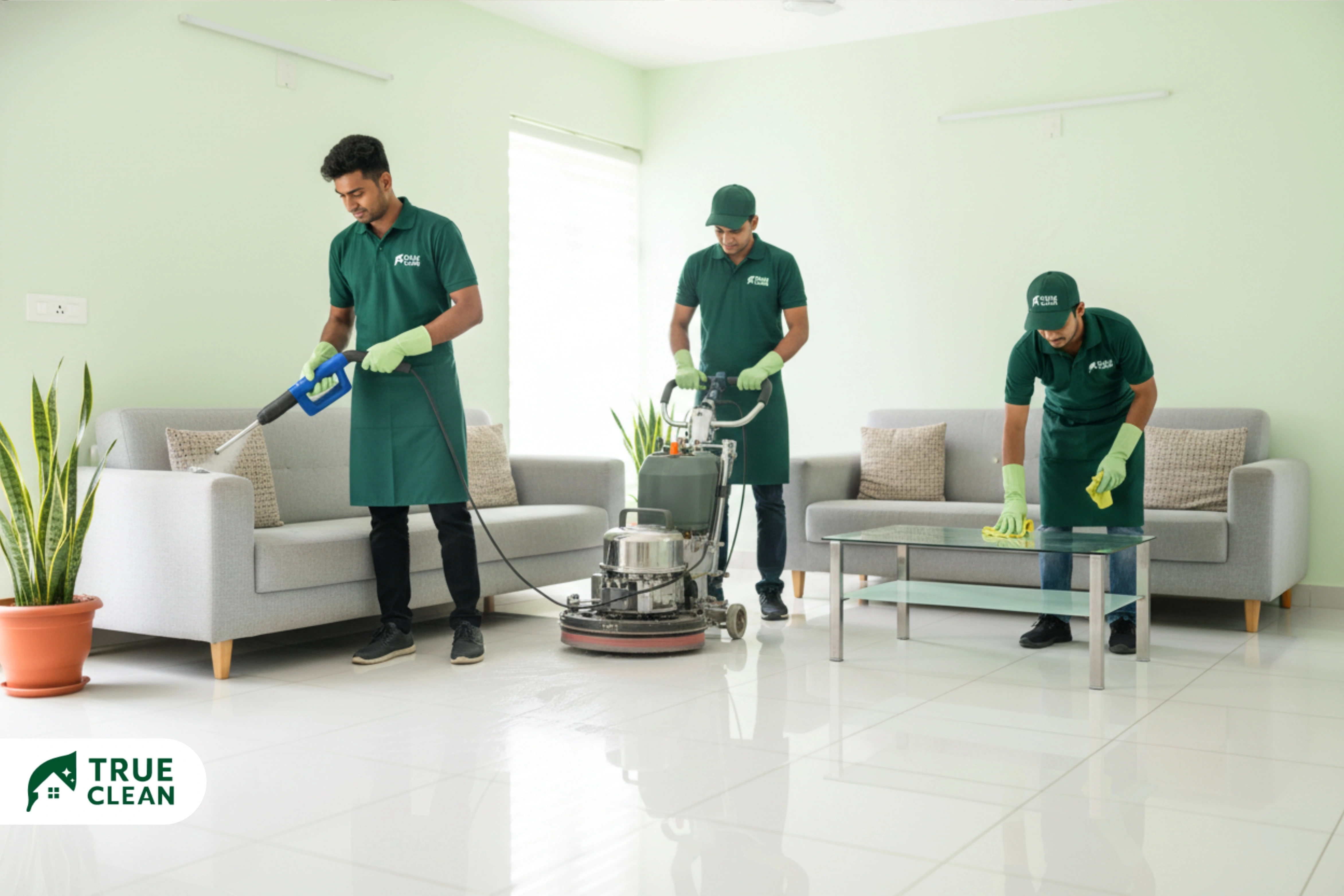 professional deep cleaning services in vadodara showing detailed cleaning process