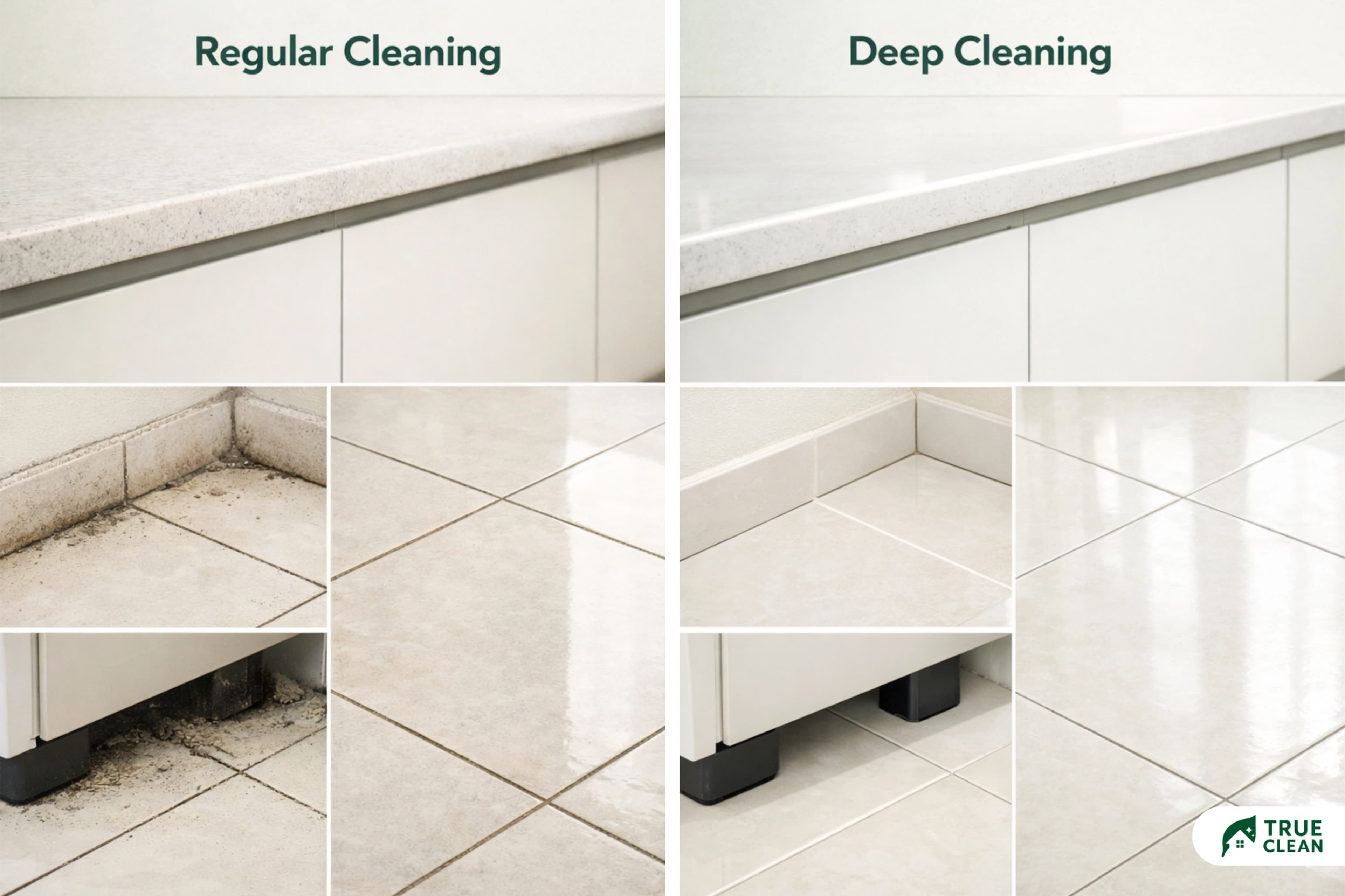 Deep Cleaning Services vs Regular Cleaning