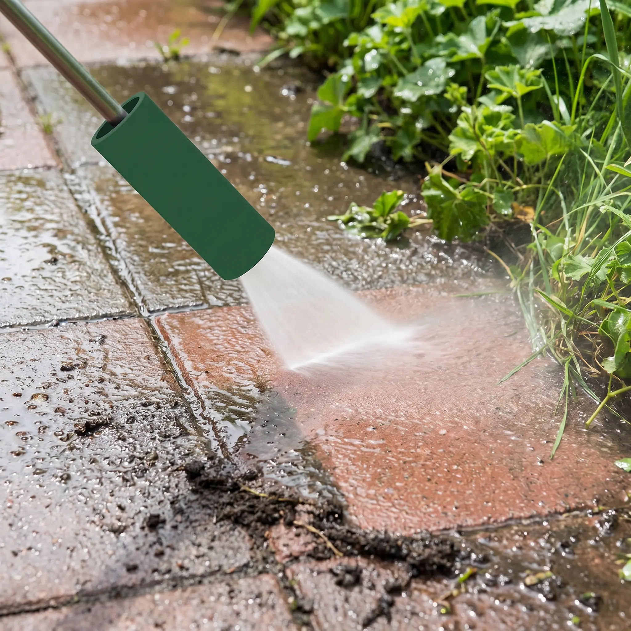 compound floor garden path pressure washing Vadodara TrueClean