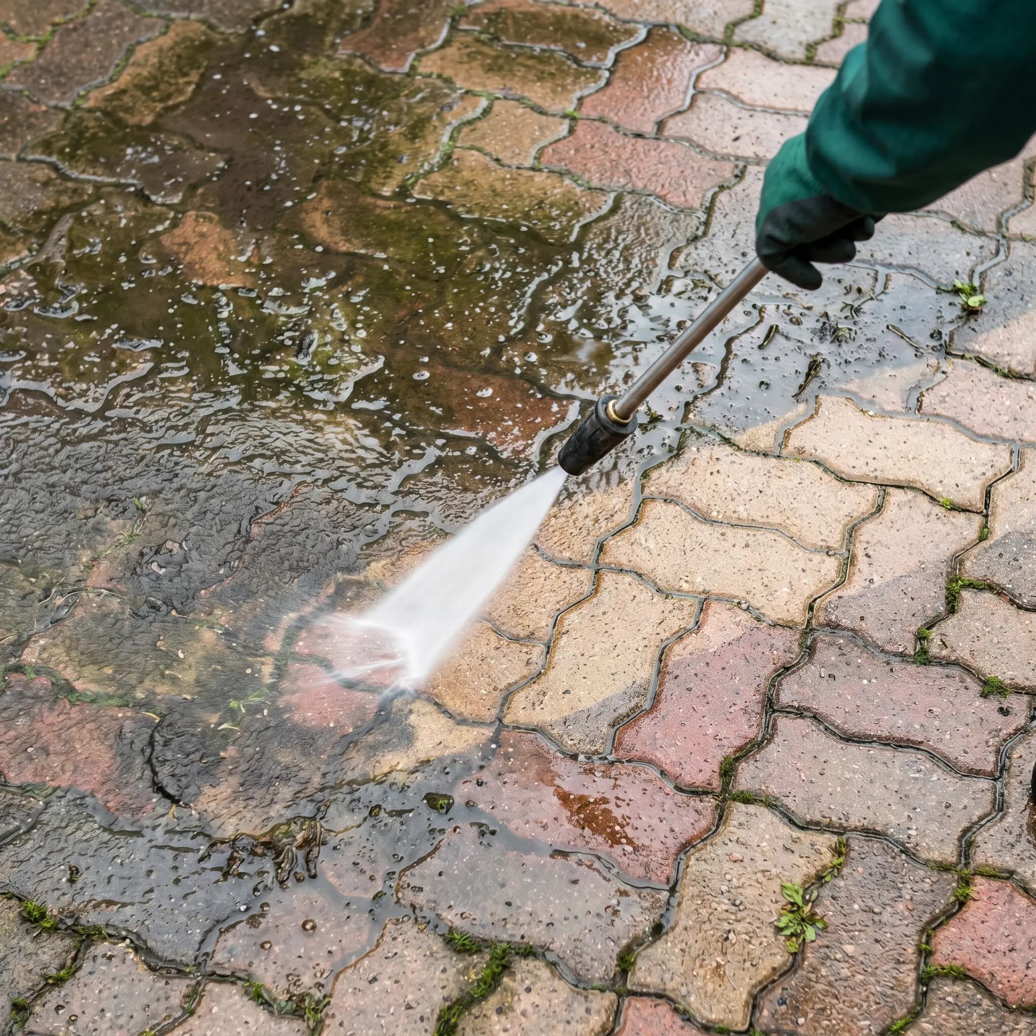driveway pressure washing service Vadodara TrueClean