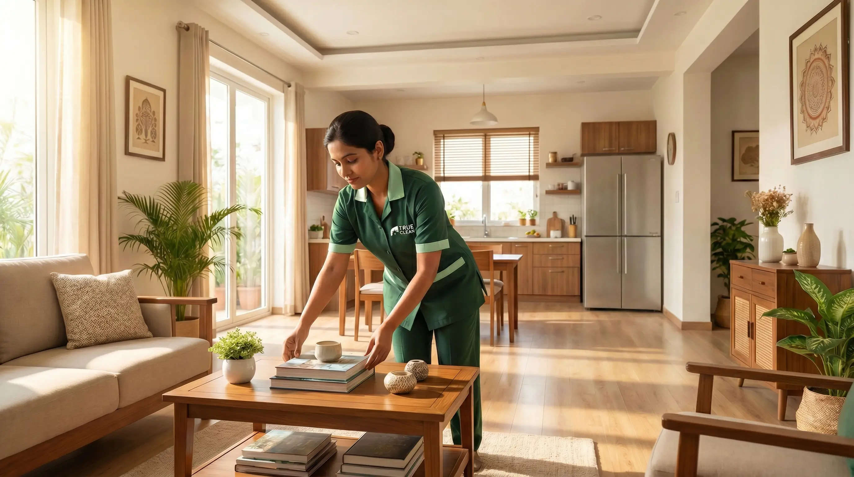 maid service for home in Vadodara by TrueClean