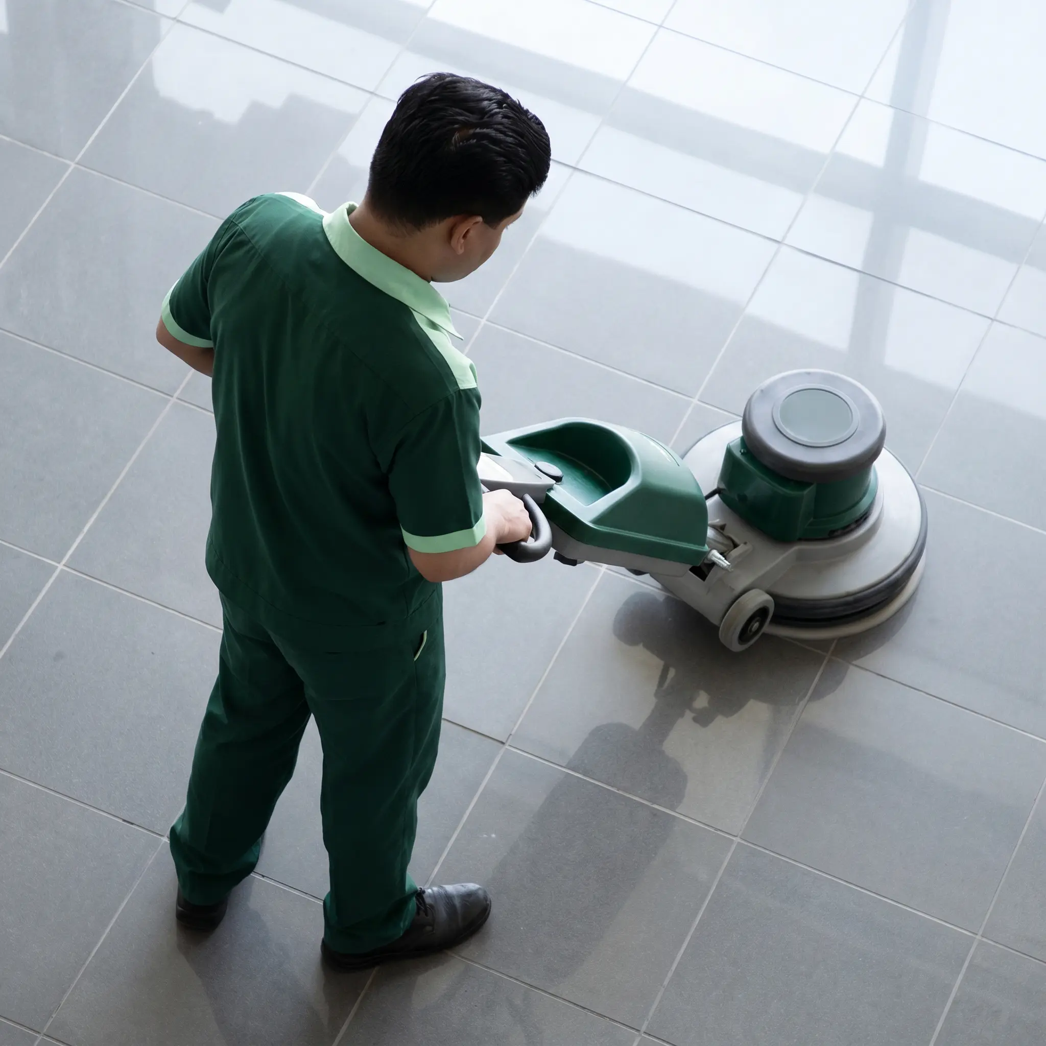 floor cleaning polish post construction service Vadodara