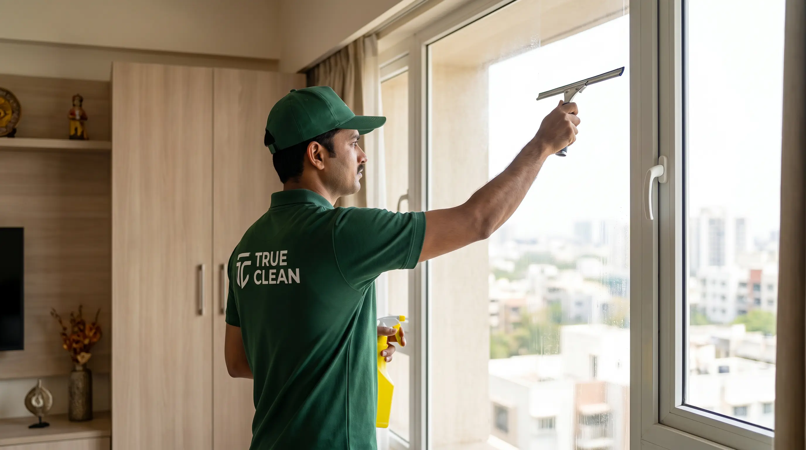 window cleaning service in Vadodara by TrueClean